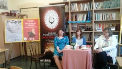 Spotkanie autorskie poetek Nocy Poetów
